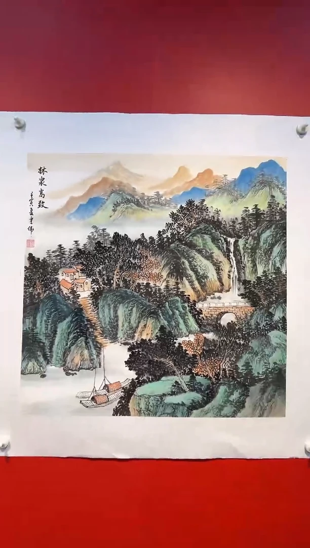 国画张建伟老师国画作品