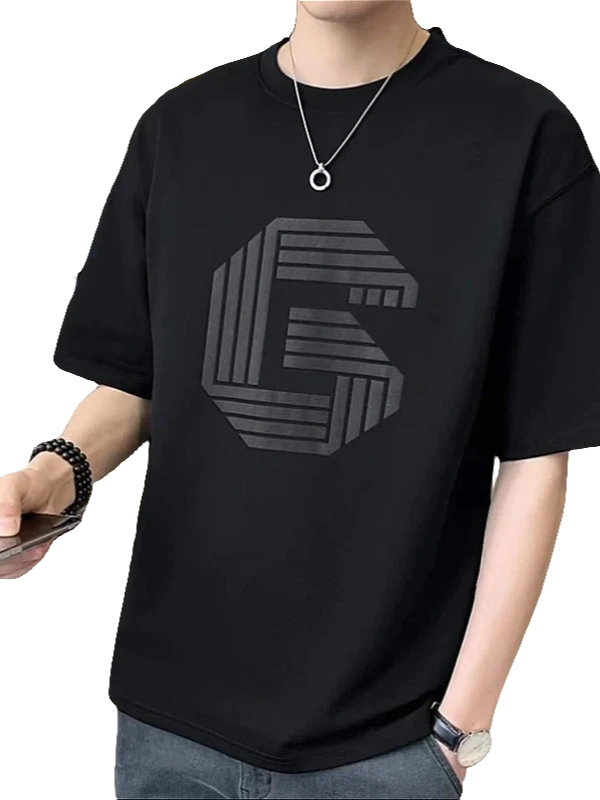 重磅纯棉小领口加大版夏季时光T恤洋气lckmortal