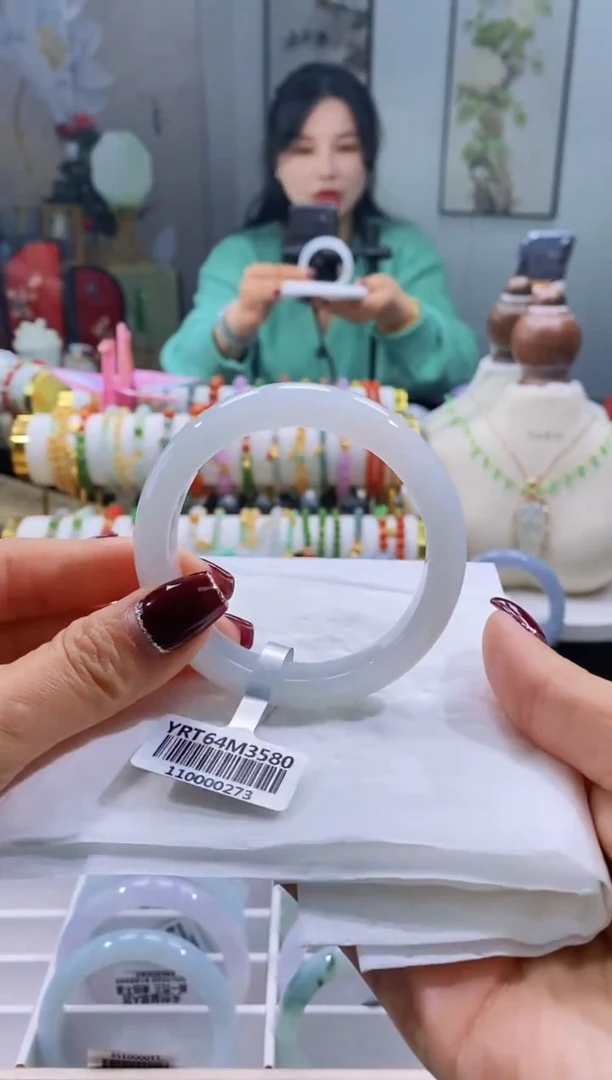 未镶嵌手镯翡翠90号53.3/11.7*7.7