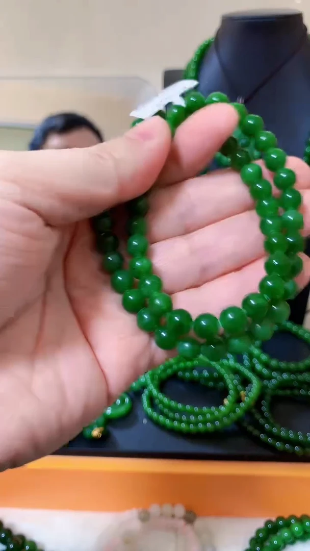 【闪购商品】和田玉（碧玉）项链未镶嵌8