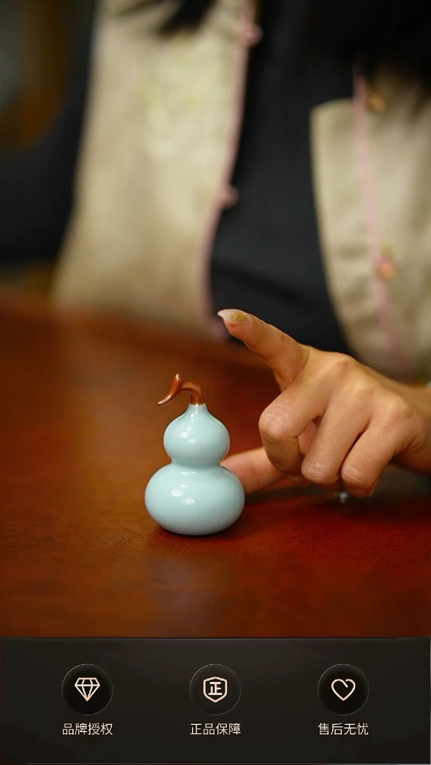 一级新品天青 小葫芦茶宠 礼盒