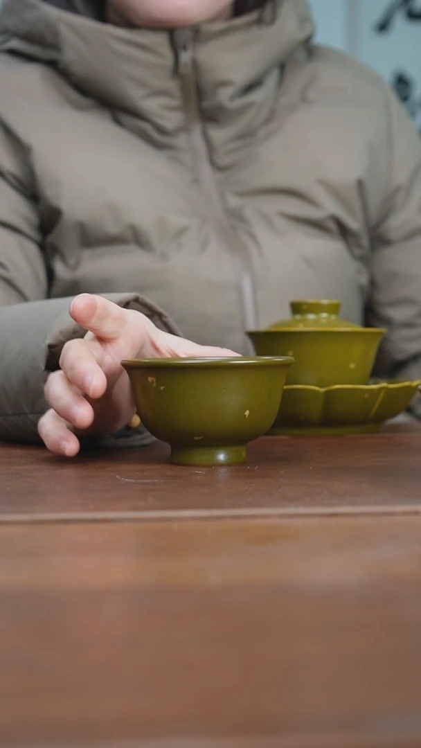 【闪购商品】杯景德镇茶叶末洒金压手杯