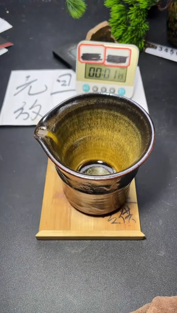 茶盏315 叶紫建盏