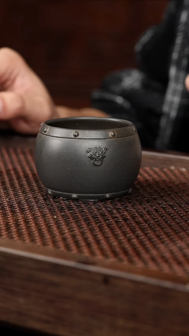 茶壶紫砂6-1战鼓杯