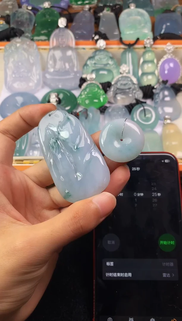 定制翡翠未镶嵌S毛货不退不换
