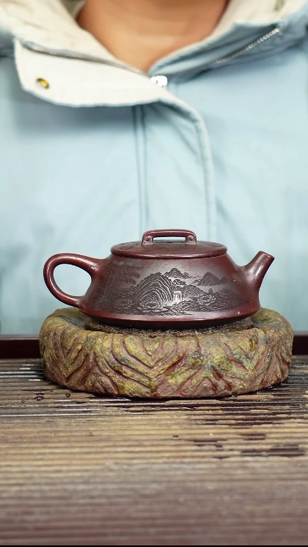 宜兴原矿紫砂壶茶壶180c