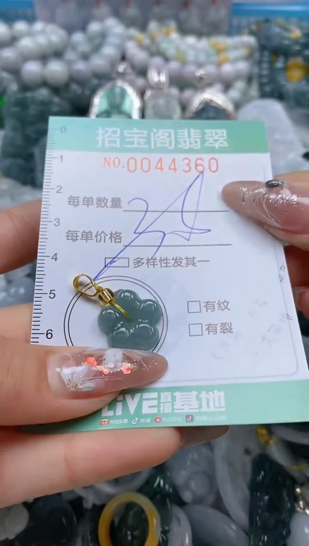 【闪购商品】翡翠颈饰未镶嵌闪购商品0044360多样性发其一