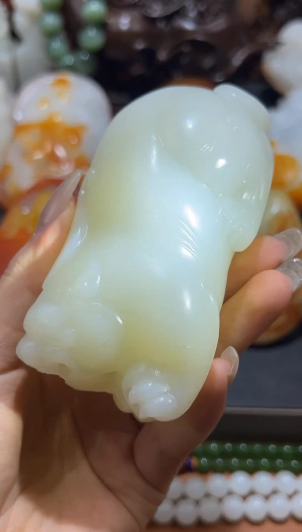 未镶嵌和田玉把件墨*和田玉