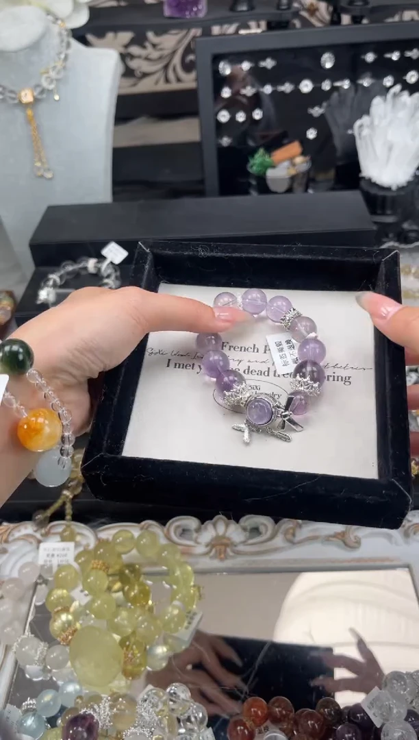 【闪购商品】水晶手链未镶嵌天然水晶 多样性发货