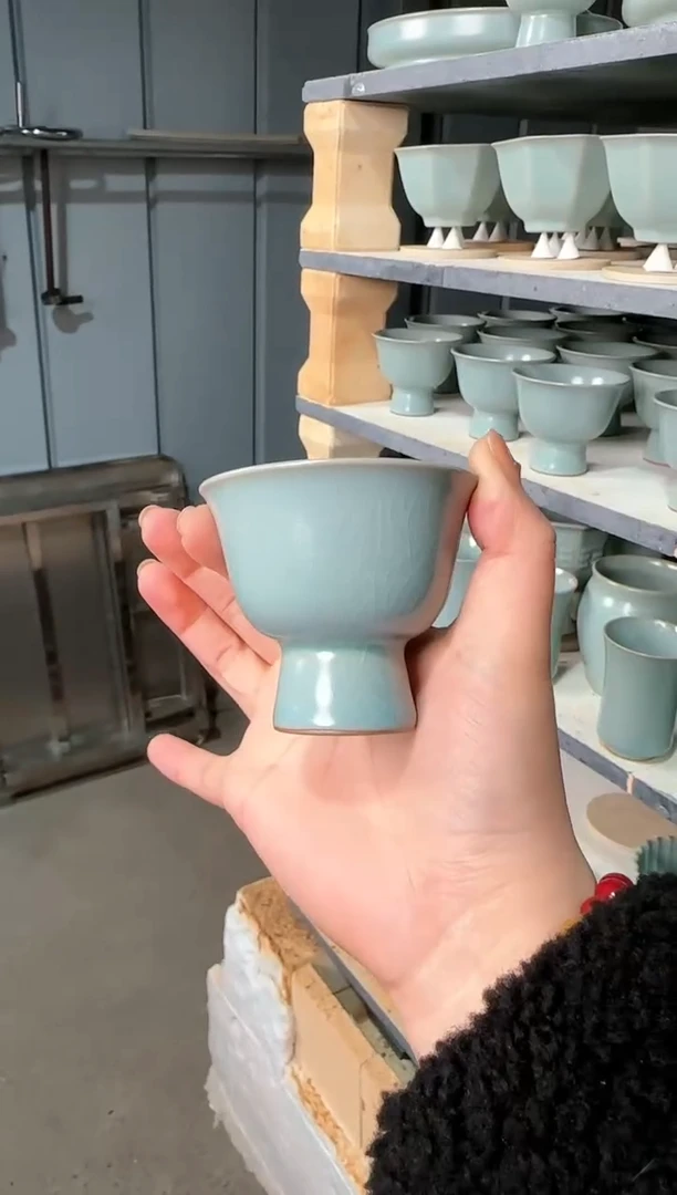 【闪购商品】高足杯40ml-海英开窑-羊