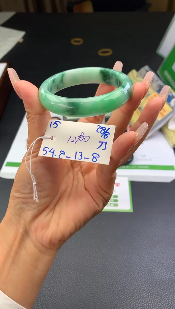 未镶嵌手镯翡翠t**a手镯