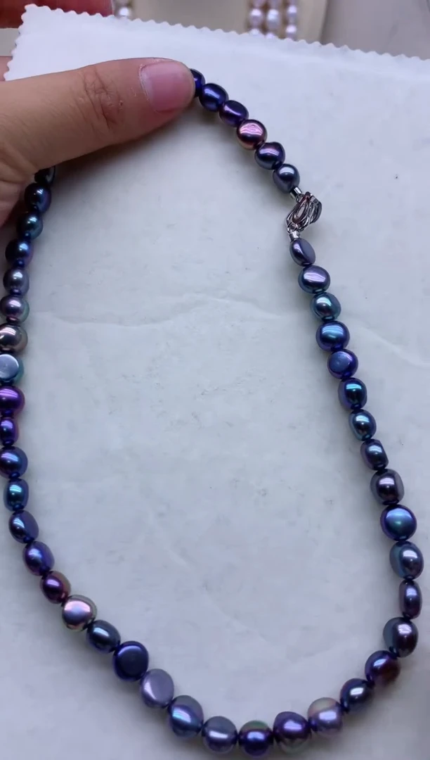 【闪购商品】淡水珍珠项链合金淡水珍珠项链