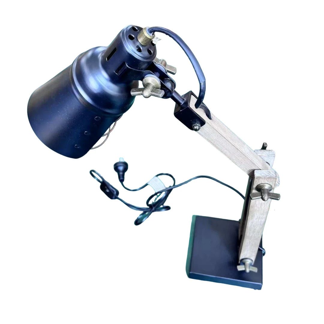 简约实木学习台灯