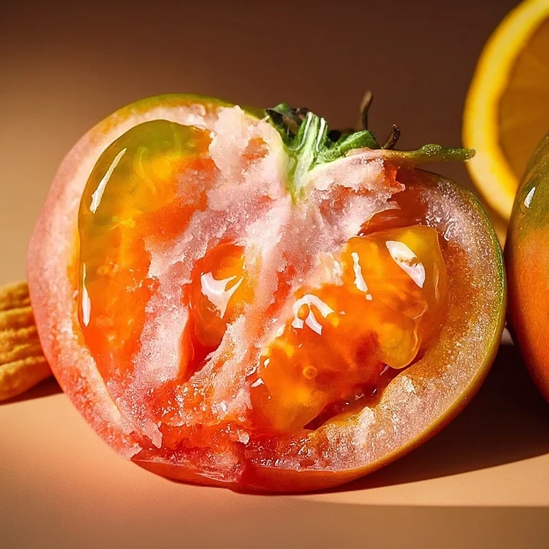 北京密云本地草莓水果西红柿 酸甜多汁 现摘现发四斤