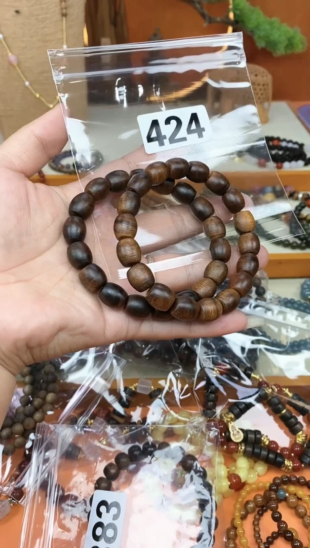 檀香木手串/手链达拉干香香单圈