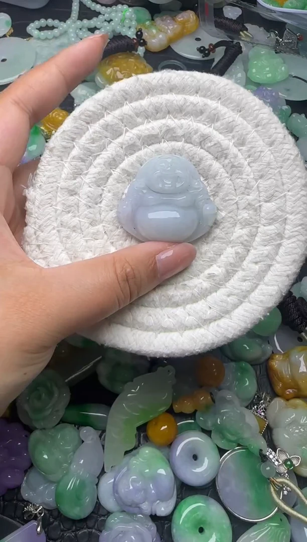 颈饰未镶嵌翡翠缅甸翡翠吊坠