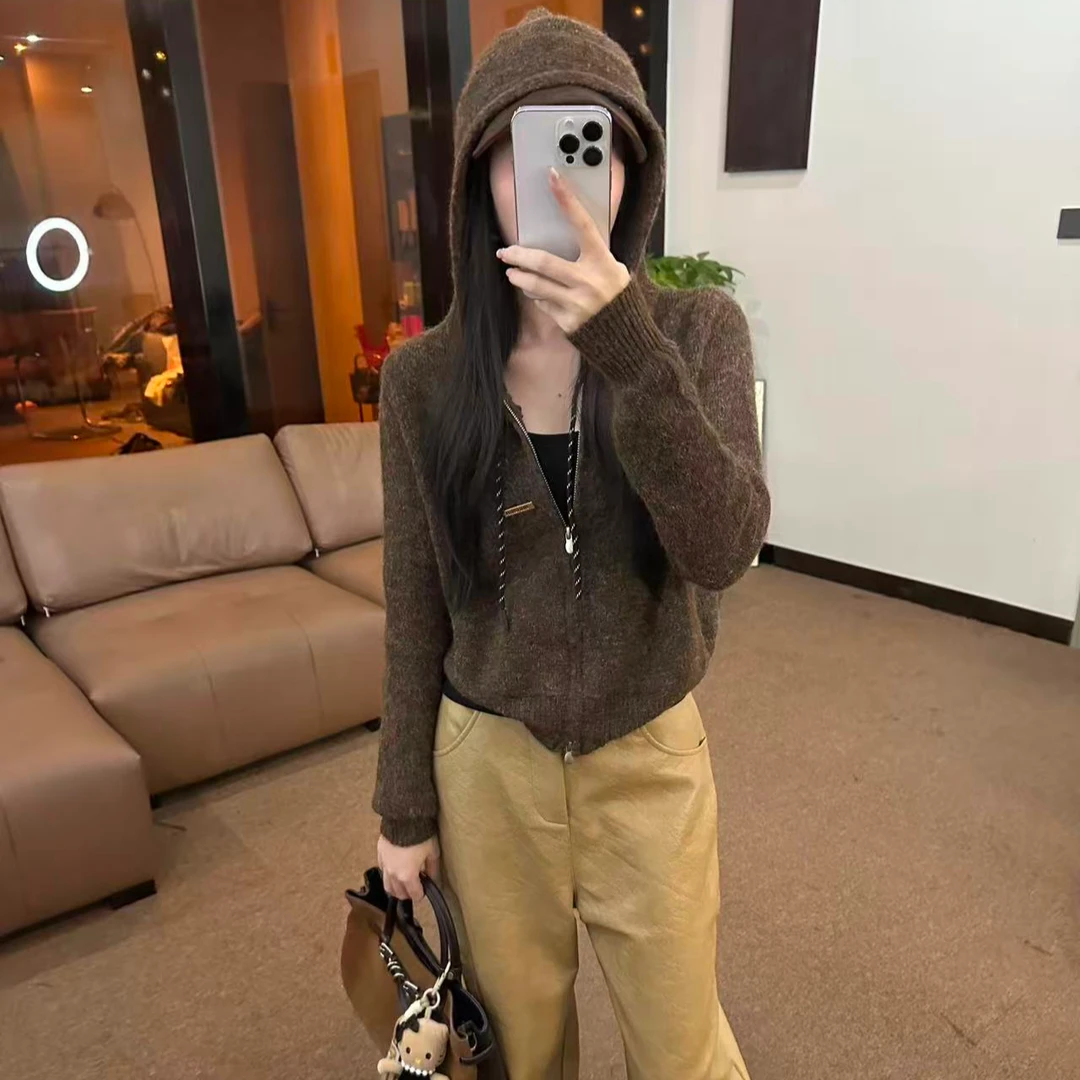 【OS&oneshow】时尚减龄休闲套装2025秋显瘦宽松慵懒感上衣裤子套装