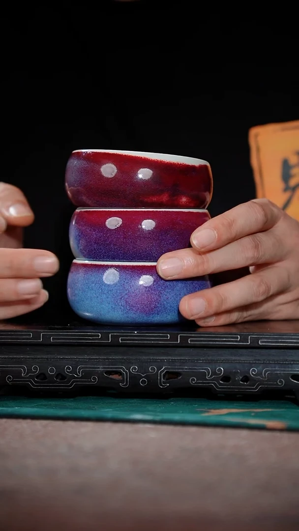 65-5无极禅定杯（四十七号釉 窑变随机）