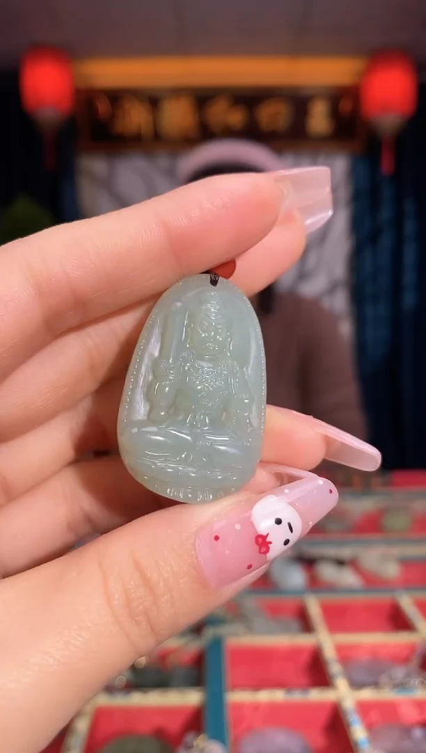 【闪购商品】和田玉颈饰未镶嵌不动明王