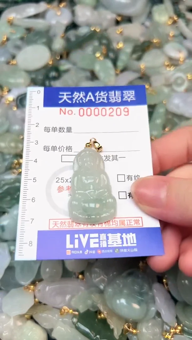 翡翠未镶嵌颈饰翡翠天然A货