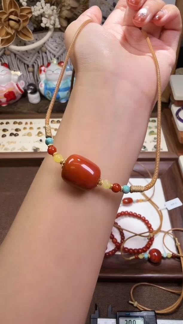 水晶摆件未镶嵌项链