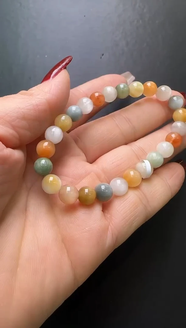 【闪购商品】水晶手串未镶嵌彩兔毛手串7m+ X27264