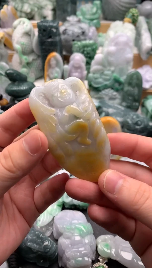 吊坠(不含链)未镶嵌翡翠1