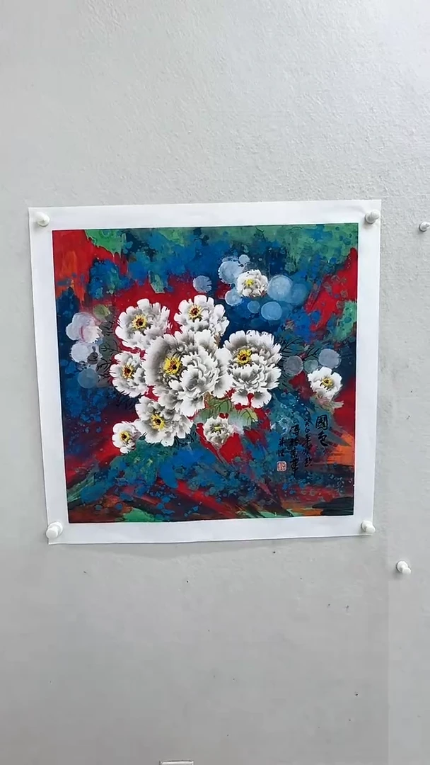 【闪购商品】国画4平尺手绘国画