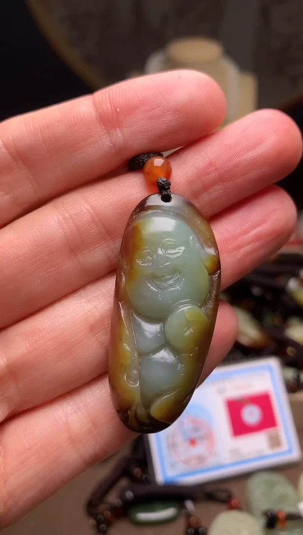 颈饰未镶嵌和田玉新疆料青海料清水和田玉吊坠