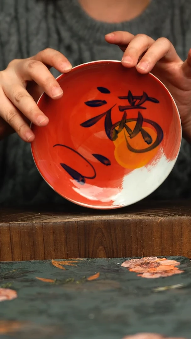 釉下彩手工手绘同款陶器