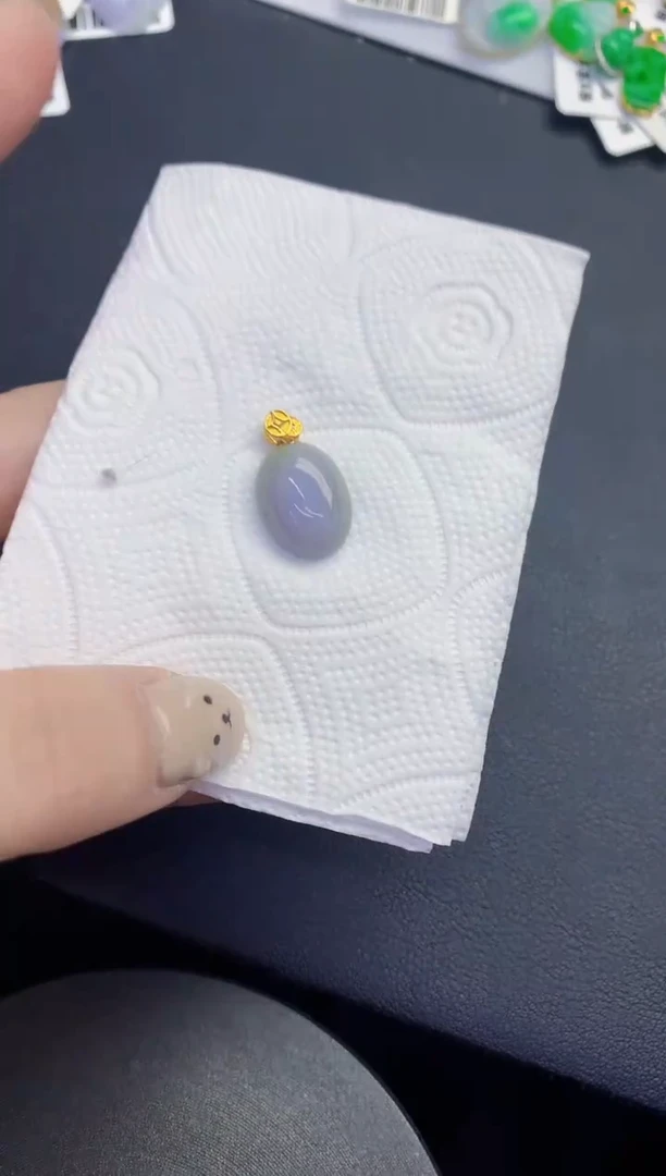 颈饰未镶嵌翡翠缅甸天然翡翠A货