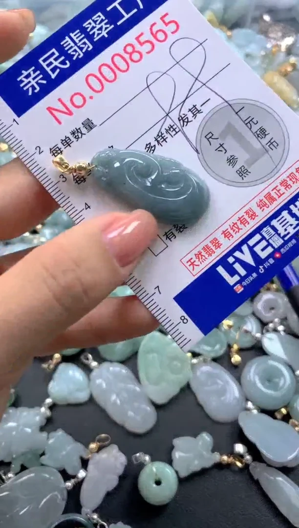 颈饰未镶嵌翡翠8565