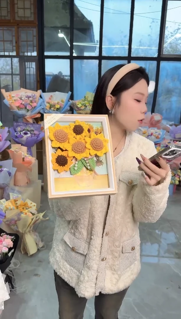 非遗手工定制花束，孤品清仓