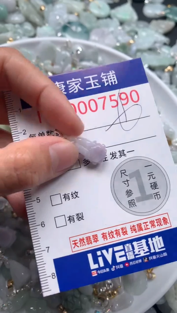 颈饰未镶嵌翡翠7590