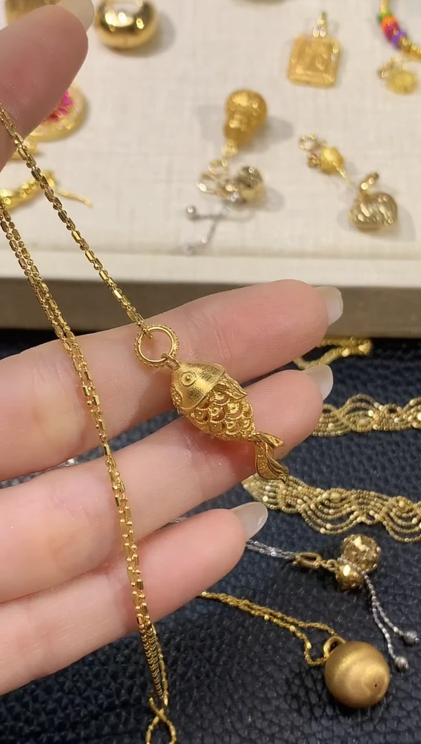 18K金吊坠(不含链)A29    多样性发一件