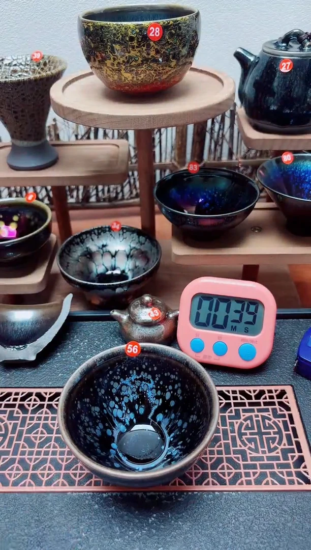 茶盏智**水56号建盏工匠茶器