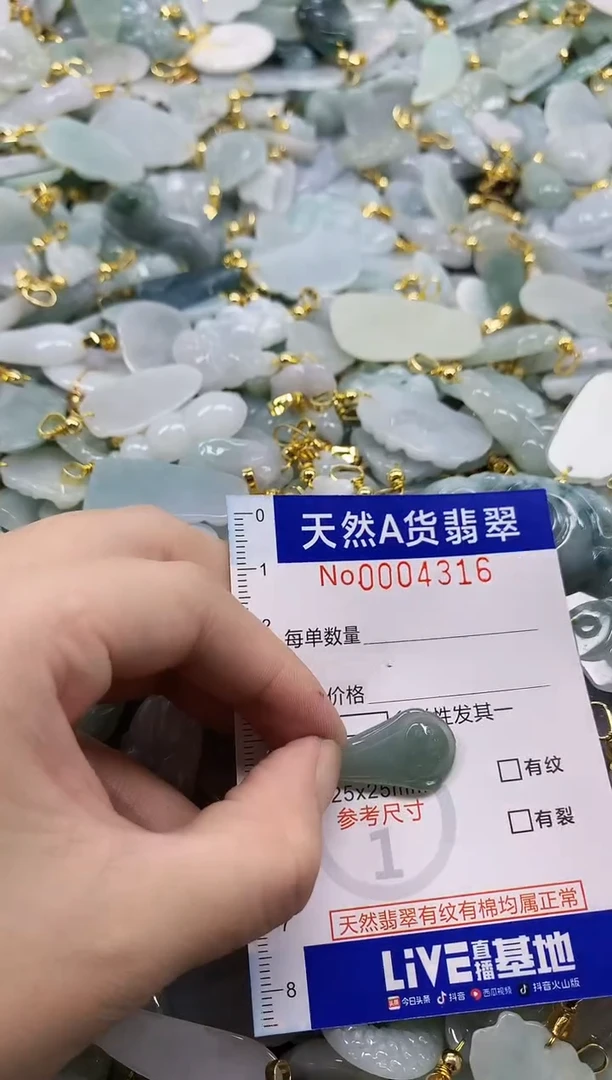 颈饰未镶嵌翡翠天然A货翡翠