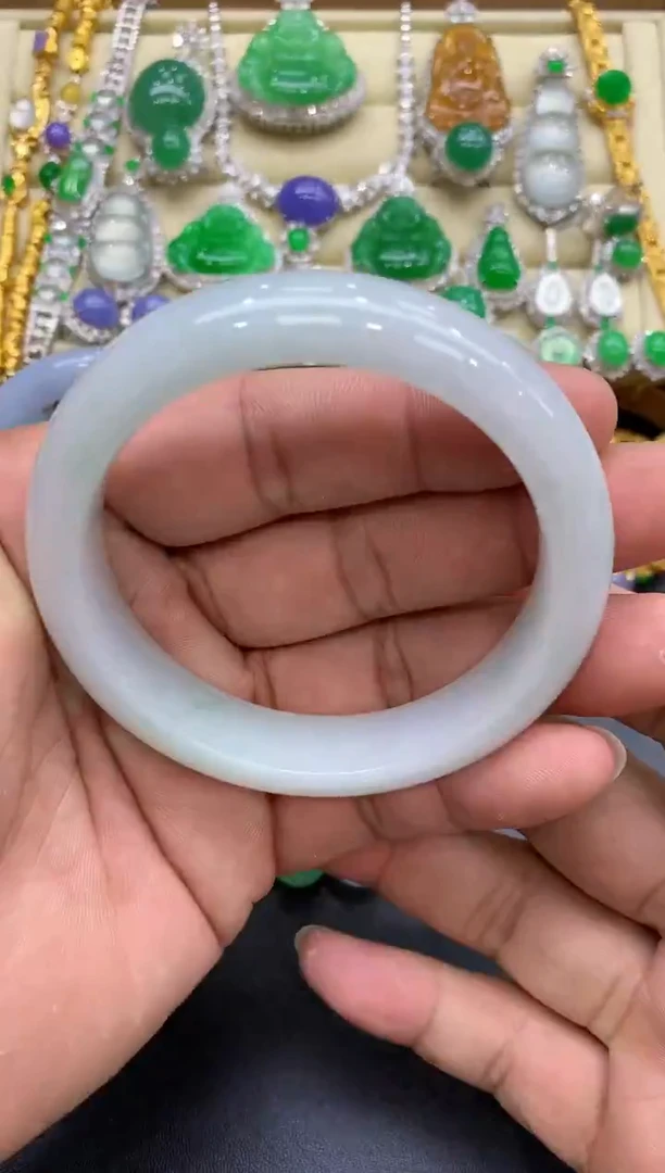 未镶嵌手镯翡翠97-中国好珍宝