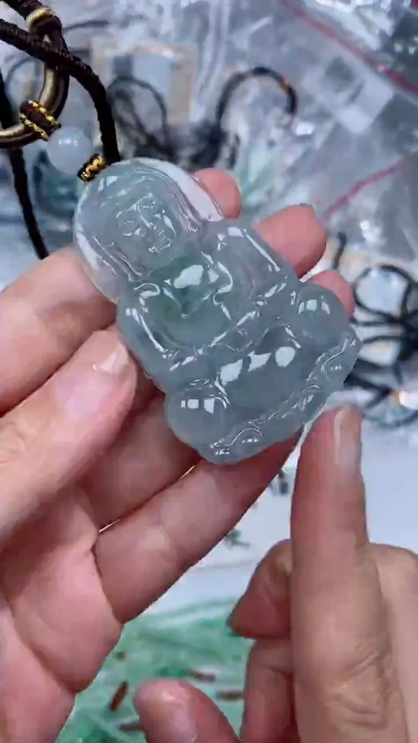 颈饰未镶嵌翡翠吊坠