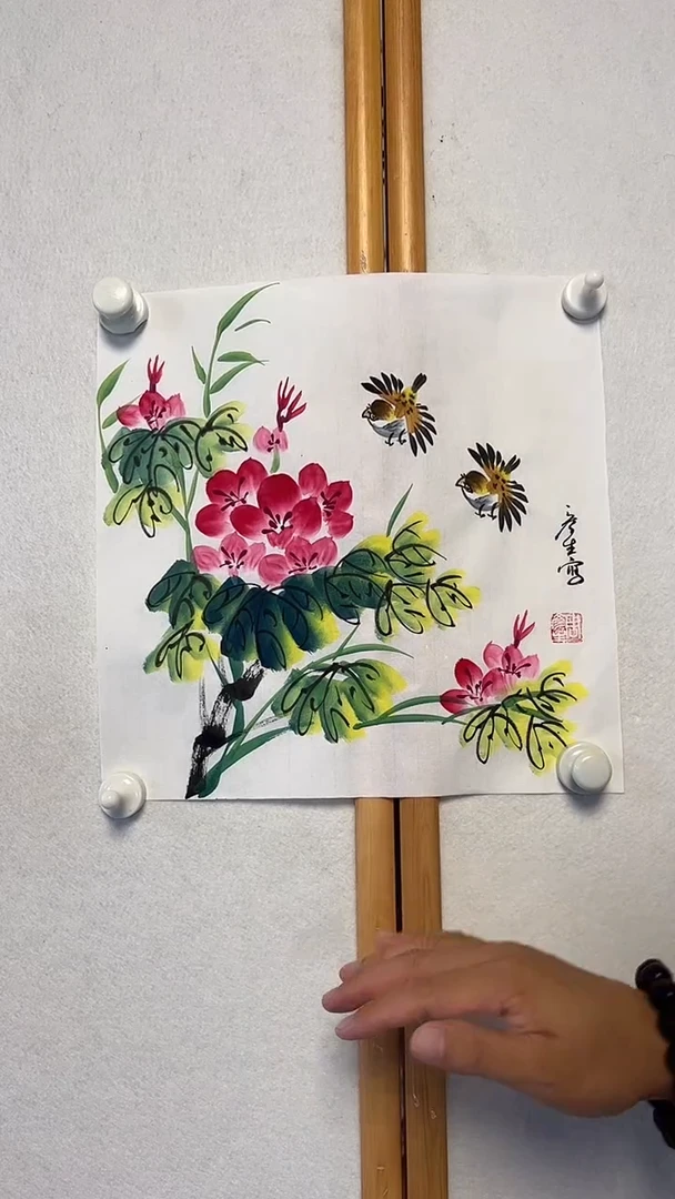 国画周彦生国画作品2