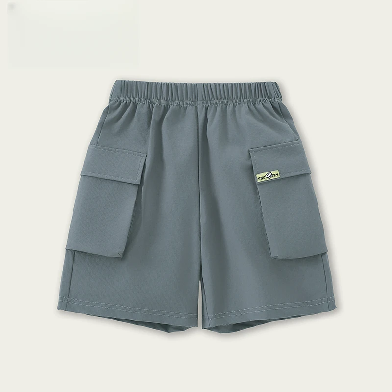 儿童短裤速干休闲裤2025新款男童夏季薄款工装裤中大童运动