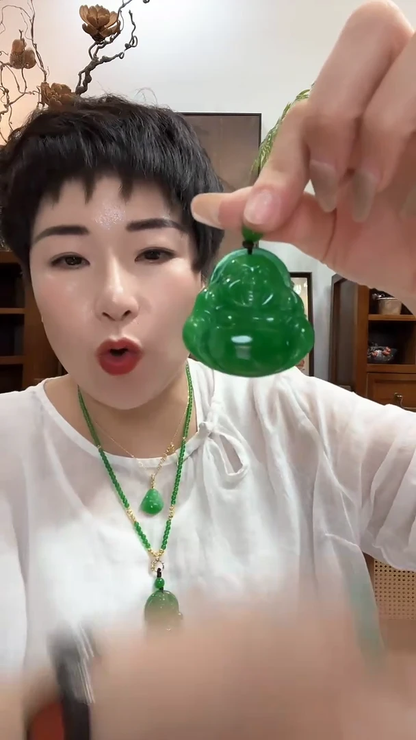 吊坠(赠链)合金翡翠355