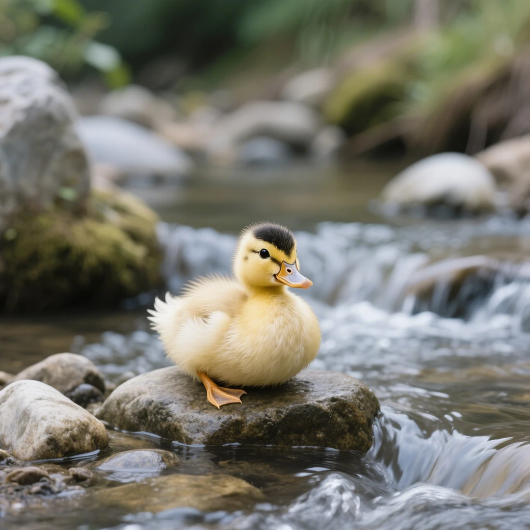 可爱混血网红小黄鸭子便宜宠物鸭活体花边鸭