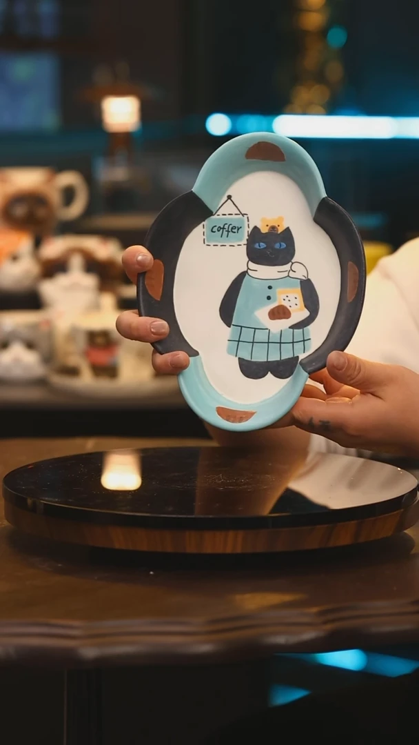 【闪购商品】杯子景德镇高温釉下彩手绘