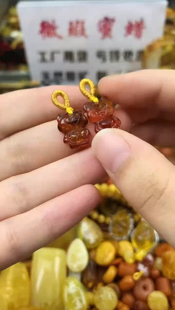 【闪购商品】未镶嵌琥珀珠宝奇石2