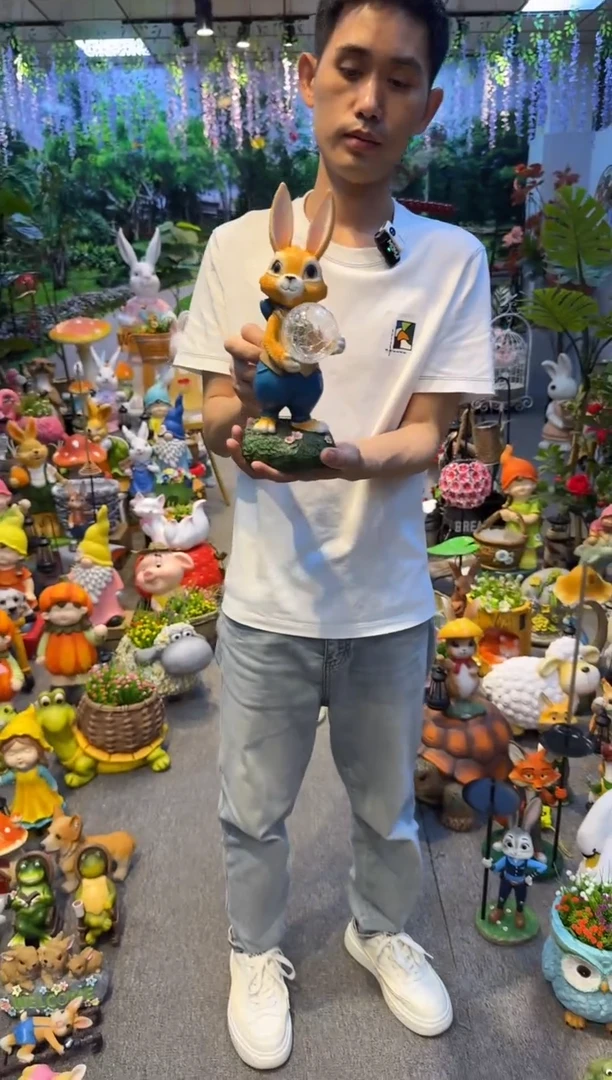 无花朵花园庭院摆件&00&