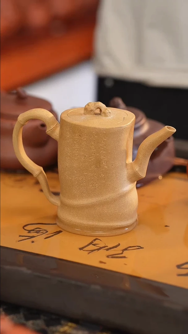 茶壶紫砂原矿手工制作