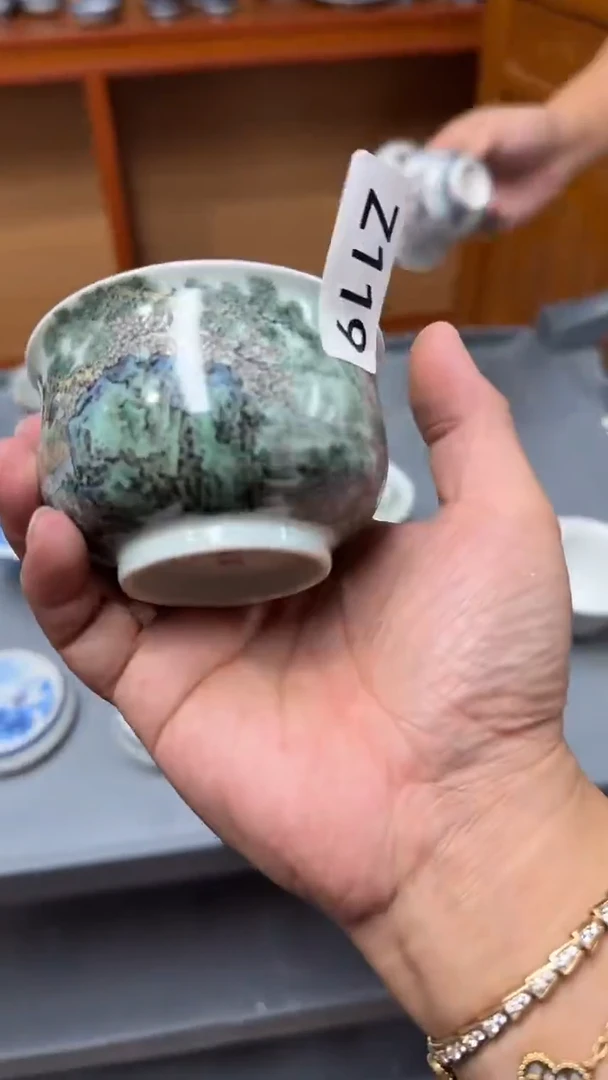 瓷片Z119家庭瓷器日用摆件