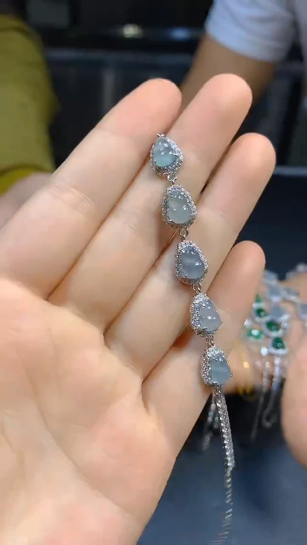 【闪购商品】翡翠手链未镶嵌0296921301/多样性发一