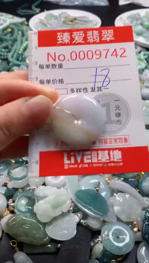 吊坠(不含链)未镶嵌翡翠9742